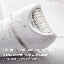 Епілятор Philips Series 9000 дисковий білий (BRE770/92) - мініатюра 9