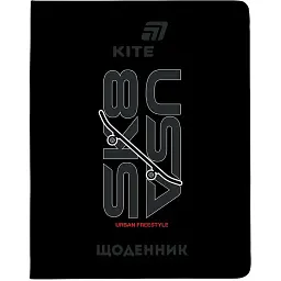 Щоденник шкільний Kite Skate тверда обкладинка PU (K26-264-3)