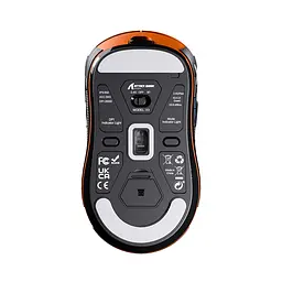 Ігрова мишка ATTACK SHARK X3 / Три режими підключення / Сенсор PAW3395 / 49 г / Orange - мініатюра 6