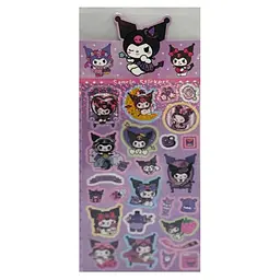 Декоративні наклейки "Sanrio Stickers" Bambi SZ240906-12 з блискітками