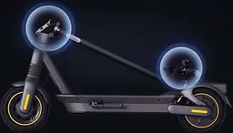 Електричний самокат Ninebot MAX G2 E чорний (AA.05.15.01.0003) - мініатюра 4