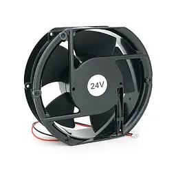 Кулер для охолодження серверних БП FYH15051DHB DC sleeve fan 2pin під паяння - 172*150*51мм, 24V/1.5A, 2600об/хв.