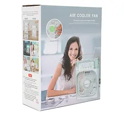 Портативний вентилятор Voltronic YT410, зволоження, підсвічування, Air Cooler Fan White - мініатюра 8
