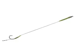 Повідець короповий Fishing ROI (2шт/уп) з конусом та вертлюгом hook 8245B №8 25lb