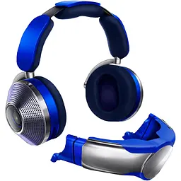 Навушники з вбудованим очищувачем повітря Dyson Zone Ultra Blue/Prussian Blue [376087-01] [73086] - мініатюра 3
