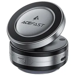 Автотримач з Бездротовий зарядний пристрій Acefast E29 Magnetic Wireless Charging Auto Fix 15W Metal gray