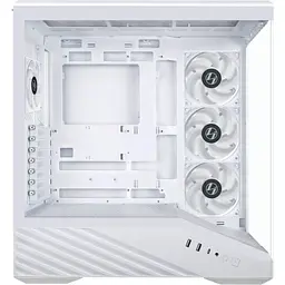 Корпус для ПК Lian Li V100R case with pre-installed four 120mm RGB PWM fan, White (G99.V100RW.01) - мініатюра 4