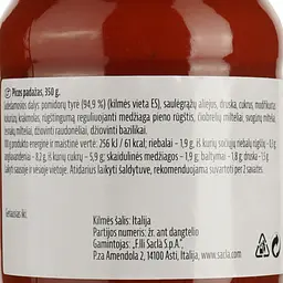 Соус томатний Sacla для піци 350 г  - мініатюра 3