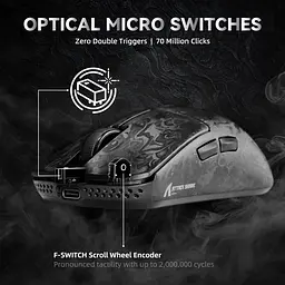 Миша Attack Shark R11 Ultra Forged чорна (AS-6972792472393-B) [166746] - мініатюра 10