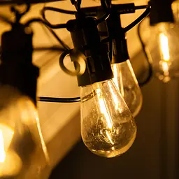 Ретро-гірлянда вулична 10 LED довжина 5 метрів, теплий білий GarlandoPro S14Y - мініатюра 27
