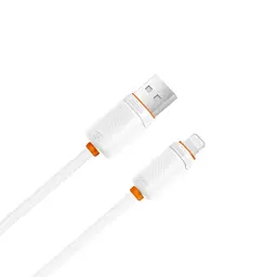 Дата кабель USB 2.0 AM to Lightning 1.0m 3A white XO (XO-CB-300UL-WH) - миниатюра 3
