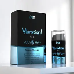 Рідкий вібратор Intt Vibration Ice (15 мл) — інтимний гель з ефектом вібрації, охолоджувальний ефект, для незабутніх відчуттів