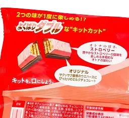Шоколадні міні-батончики KitKat Yokubari Double Chocolates Strawberry Original 10шт х 11.3г - мініатюра 5