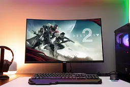 Монітор 2E Gaming 31.5" G3223B 2xHDMI DP VA 2560x1440 165Hz 1ms CURVED FreeSync HAS teh0014228 - мініатюра 6