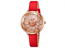 Жіночий наручний годинник 2268MTRD Matte Red Skmei acs0030070 - мініатюра 2