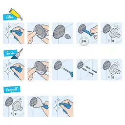 Мильниця з тримачем Grohe QuickFix Start 411932430, Чорний - мініатюра 4