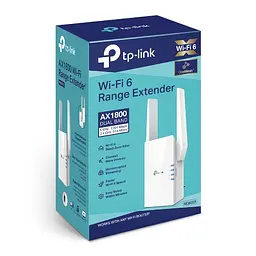 TP-Link Повторювач Wi-Fi сигналу RE605X AX1800 1хGE ext. ant x2 OneMesh - мініатюра 10