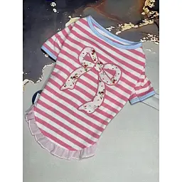 Футболки для собак "Смужка" рожевий XL ABBY ABBY zoo0005615