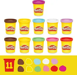 Набір для творчості Hasbro з масою для ліплення Play-Doh Super Slice Cake (G0497) - мініатюра 5