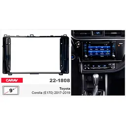 Перехідна рамка Toyota Auris, Corolla Carav 22-1808 - мініатюра 5