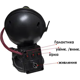Проектор зоряного неба DKT Astronaut Guitarist Black [154222] - мініатюра 3