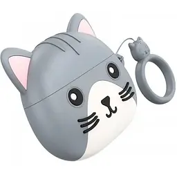 Навушники Hoco Cat True Wireless Stereo Headset EW46 сірі 6931474788887 - мініатюра 2