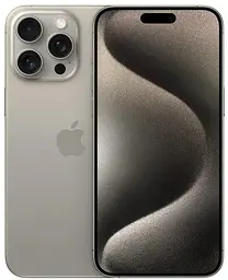 Мобільний телефон Apple iPhone 15 Pro Max 256Gb Natural Titanium (REF A) BREEZY (2AMU793)