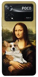 TPU чохол Demsky Mona corgi для Xiaomi Poco X4 Pro 5G