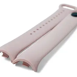 Силіконовий ремінець BeCover для Xiaomi Mi Smart Band 9 Rose Gold (711967) - мініатюра 4