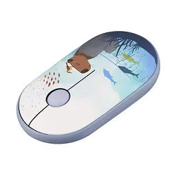 2E Миша MF300 CAPYBARA:SWIM Silent WL BT, синій - мініатюра 5
