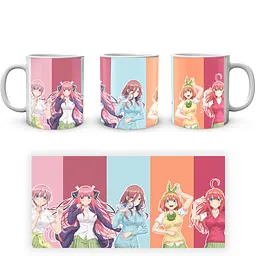 Кухоль GeekLand The Quintessential Quintuplets П'ять наречених QQ 02.01 330 мл білий - мініатюра 4