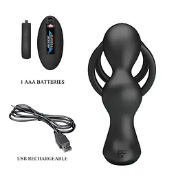 Масажер простати Mr Play Remote Control Vibrating - мініатюра 6