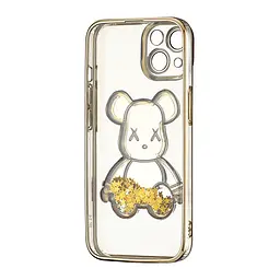 Чохол Shining Bear Case Protected Camera iPhone 14 Gold - мініатюра 3