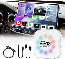 Бездротовий CarPlay адаптер MMB WJAN-TV2.0 Android 12 з HDMI, YouTube та Netflix