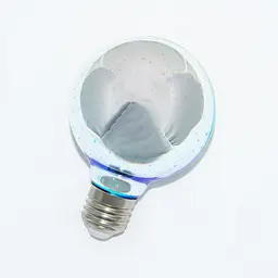 Світлодіодна лампочка з ефектом феєрверку декоративна led лампочка C80-3D Е27 - мініатюра 3