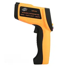 Пірометр професійний 200-1650 °C BENETECH GM1650 - мініатюра 3