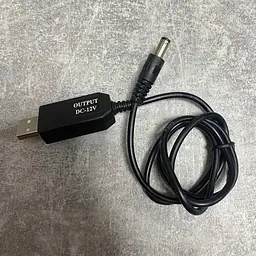 Кабель підвищення напруги BASEUS 12 V для WI-Fi роутера від повербанка USB DC - мініатюра 2