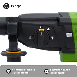 Акумуляторний перфоратор Procraft PHA40 Кейс (з 2 акб та ЗП) - мініатюра 5