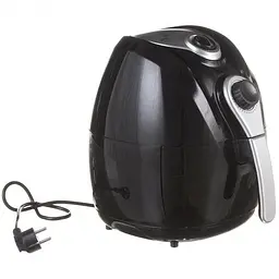 Аерофрітюрниця з антипригарним покриттям Air Fryer MS3220AF 4.5 л 1300W Black