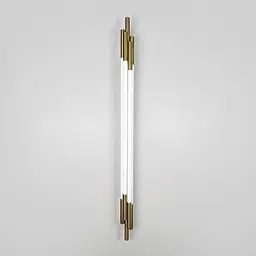 Латунний трубчастий стіновий LED світильник у корпусі 110 см Line F Арт. WJ351/1100 AB - мініатюра 2