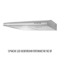 Витяжка плоска Perfelli PL 6124 I LED - мініатюра 4
