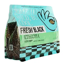 Кава в зернах Fresh Black Ethiopia 1 кг - мініатюра 3