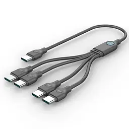 Акумуляторні батарейки Marstek 7018С AAA 250mAh/3.7V/930mWh з роз'ємом USB Type-C, 4шт (7018С) - мініатюра 3