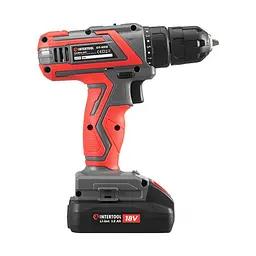 Дриль шурупокрут INTERTOOL DT 0315 акумуляторний 18 В, крутний момент 30 Нм - мініатюра 6