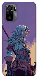 TPU чохол Demsky The witcher ciri для Xiaomi Redmi Note 10 / Note 10s