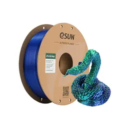 Пластик для 3D-принтера eSUN ePLA-Silk Magic 1кг, 1.75мм, blue-green (ePLA-SilkMagic-P175GU1) - мініатюра 2