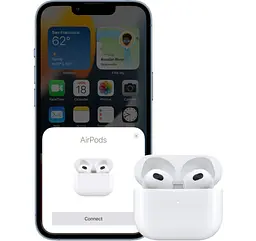 Навушники Apple AirPods 3rd generation with Lightning Charging Case (MPNY3) Seller Refurbished - мініатюра 5