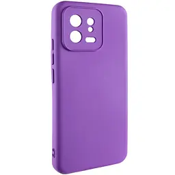Чохол TPU GETMAN Liquid Silk Full Camera для Xiaomi 13 Pro Фіолетовий / Purple - мініатюра 2