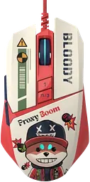 Миша A4Tech Bloody W63 Max Proxy Boom RGB White