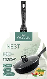 Сковорода з кришкою Nest, 24 см Oscar kuh0017341